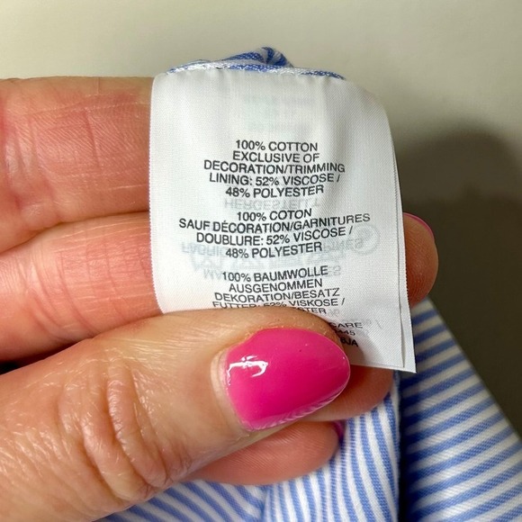 NWT J. Crew Blue Scallop Edge Skirt Size 0 - Picture 7 of 7